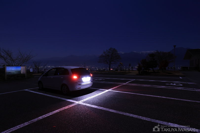 あづみ野池田クラフトパークの夜景スポット写真（3）