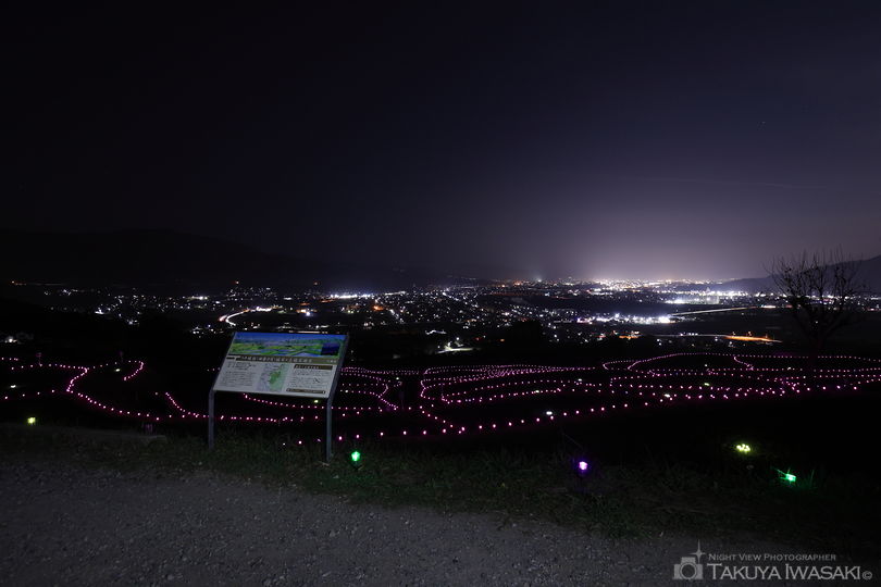 名月の里　姪石苑の夜景スポット写真（5）