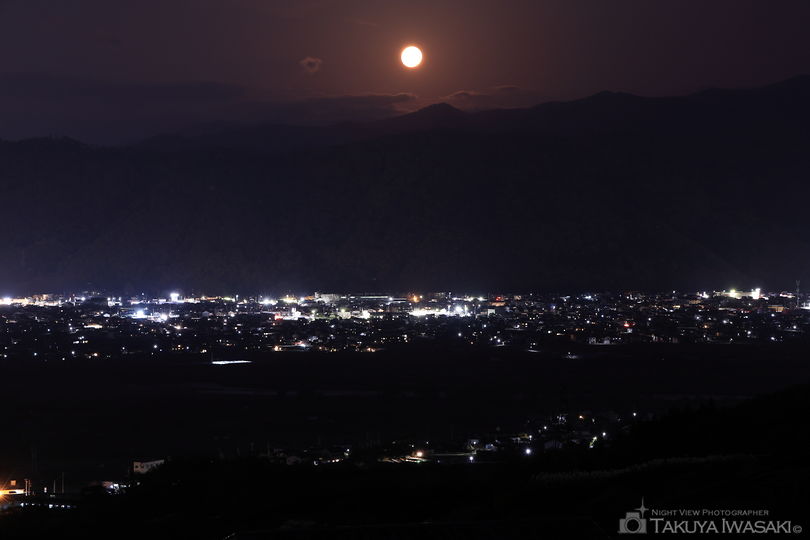 名月の里　東屋の夜景スポット写真（4）
