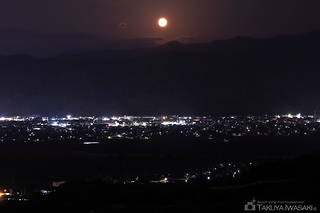 名月の里　東屋の夜景スポット写真（4）class=