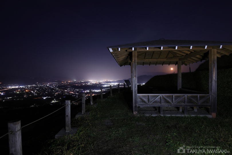 名月の里　東屋の夜景スポット写真（5）
