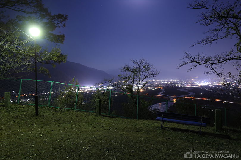 千曲公園の夜景スポット写真（4）