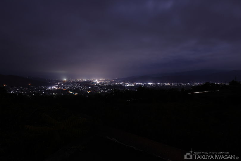 千曲川展望公園近くの夜景スポット写真（1）