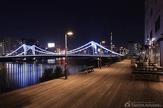 隅田川 かわてらすの夜景スポット写真（4）class=