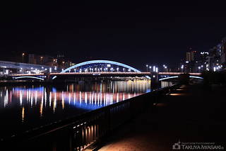 隅田川テラス 吾妻橋付近の夜景スポット写真（4）class=