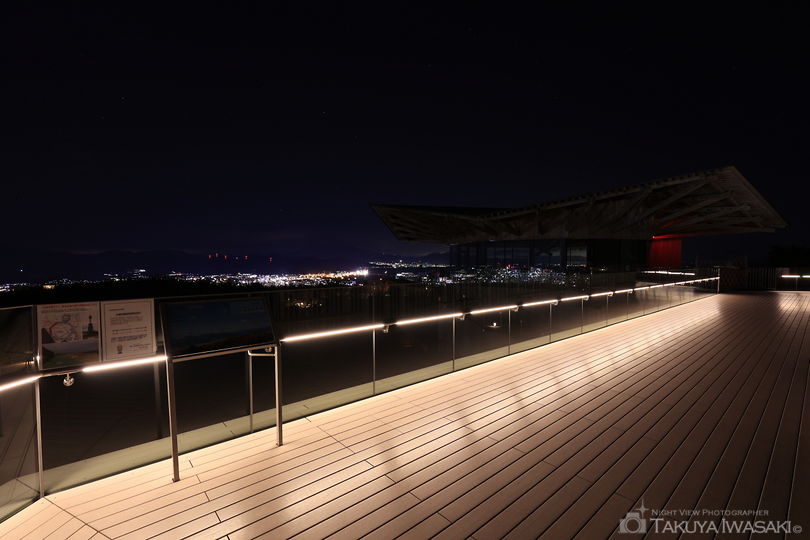 日本平夢テラス　展望回廊の夜景スポット写真（4）