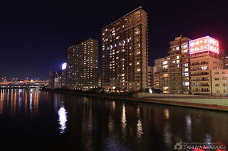 新大橋の夜景スポット写真（3）class=