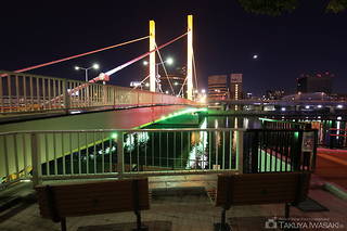 新大橋の夜景スポット写真（6）class=