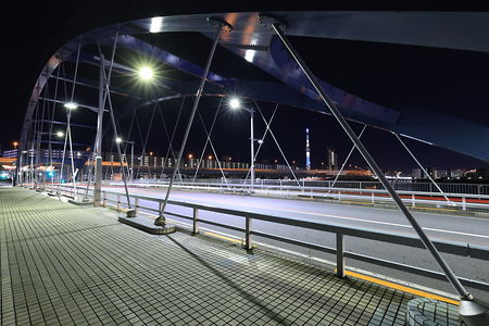 水神大橋の夜景スポット写真（4）class=