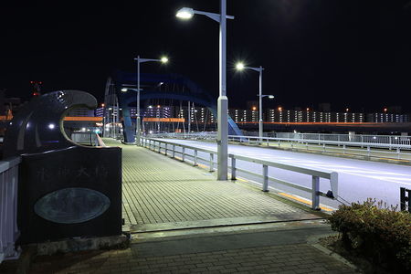 水神大橋の夜景スポット写真（6）class=