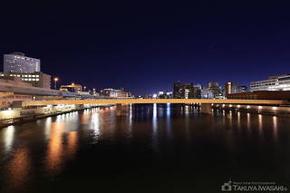 蔵前橋の夜景スポット写真（2）class=