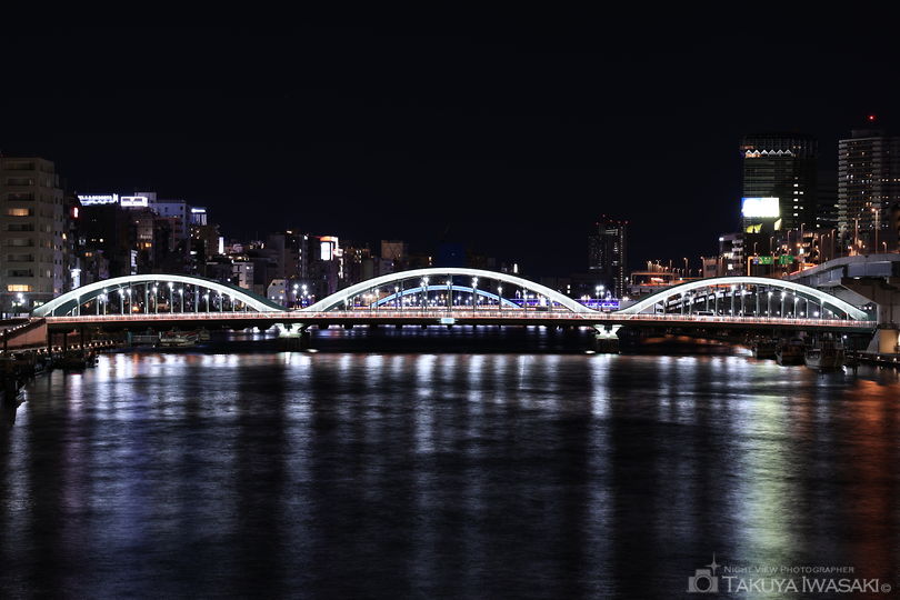 蔵前橋の夜景スポット写真（5）