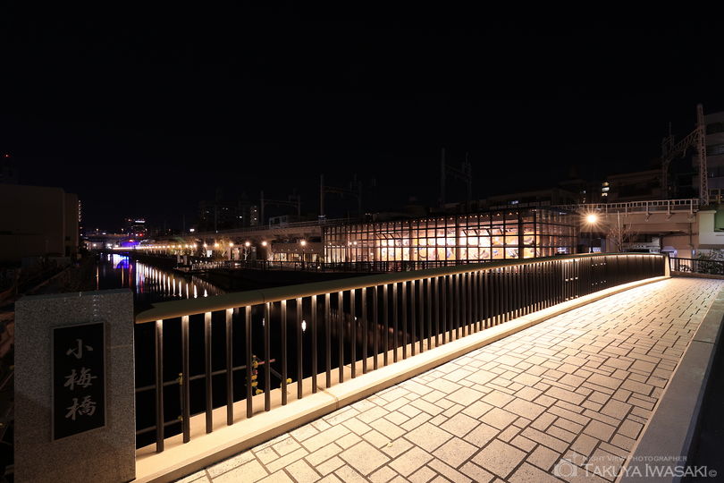 小梅橋の夜景スポット写真（4）