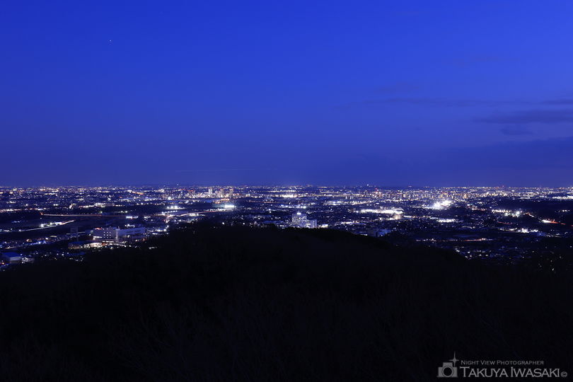 鳶尾山展望台の夜景スポット写真（1）