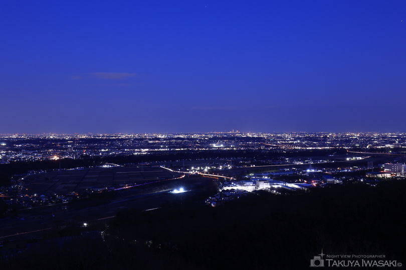 鳶尾山展望台の夜景スポット写真（2）