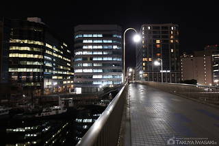 桜木町歩道橋の夜景スポット写真（4）class=