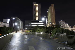 桜木町歩道橋の夜景スポット写真（5）class=