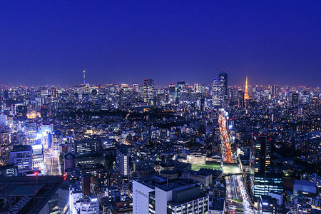 SHIBUYA SKYの夜景スポット写真（2）class=