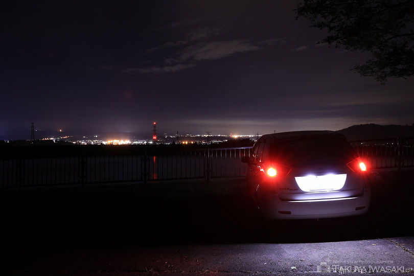 中道ポケットパークの夜景スポット写真（4）