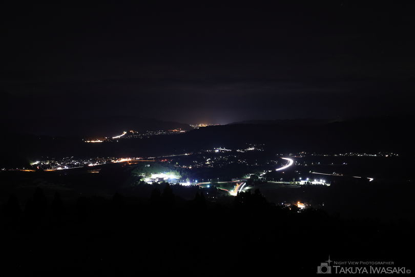 山本山高原 展望台の夜景スポット写真（3）