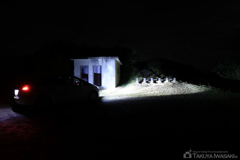魚沼スカイライン　十日町展望台の夜景スポット写真（5）