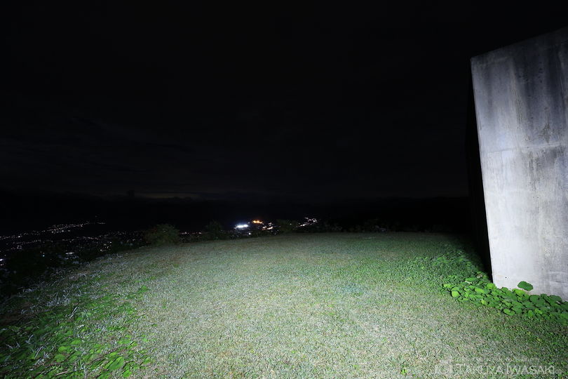 魚沼スカイライン　護国観世音の夜景スポット写真（4）