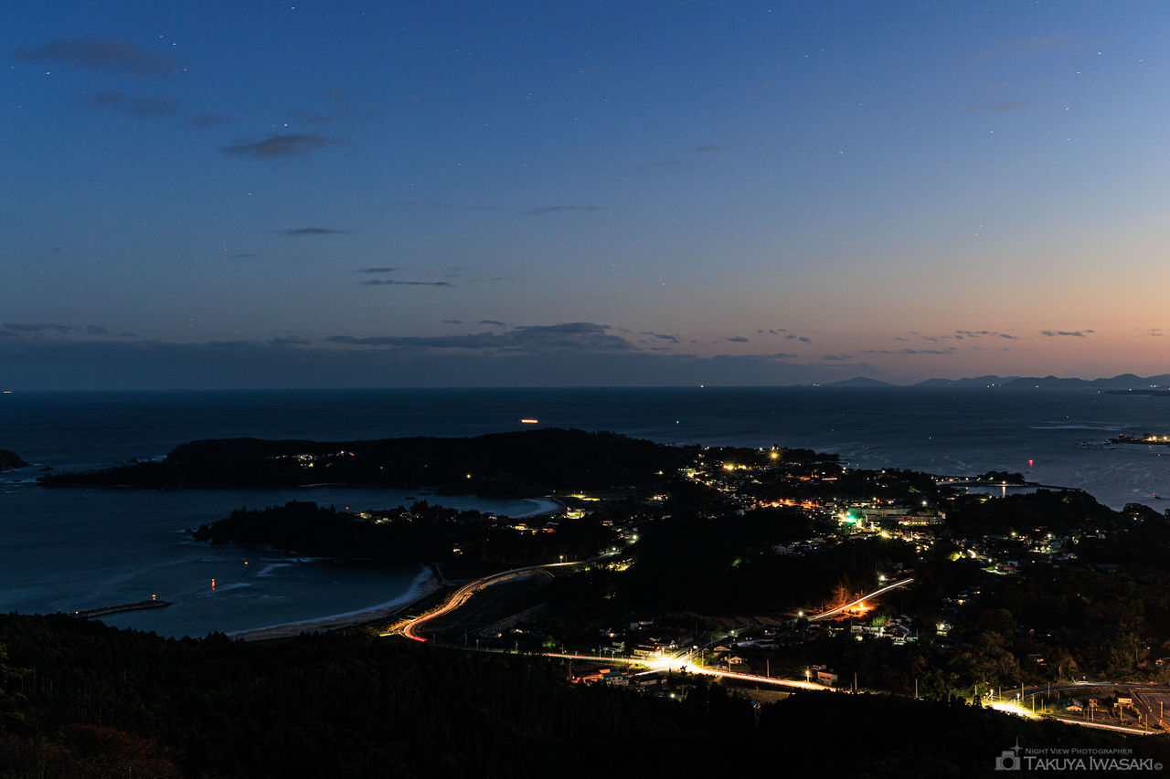 亀山展望台の夜景スポット写真（3）