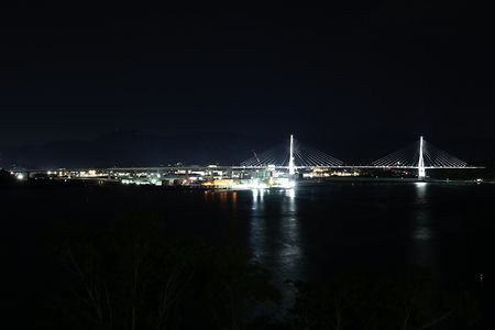 鶴亀大橋展望台の夜景スポット写真（1）class=