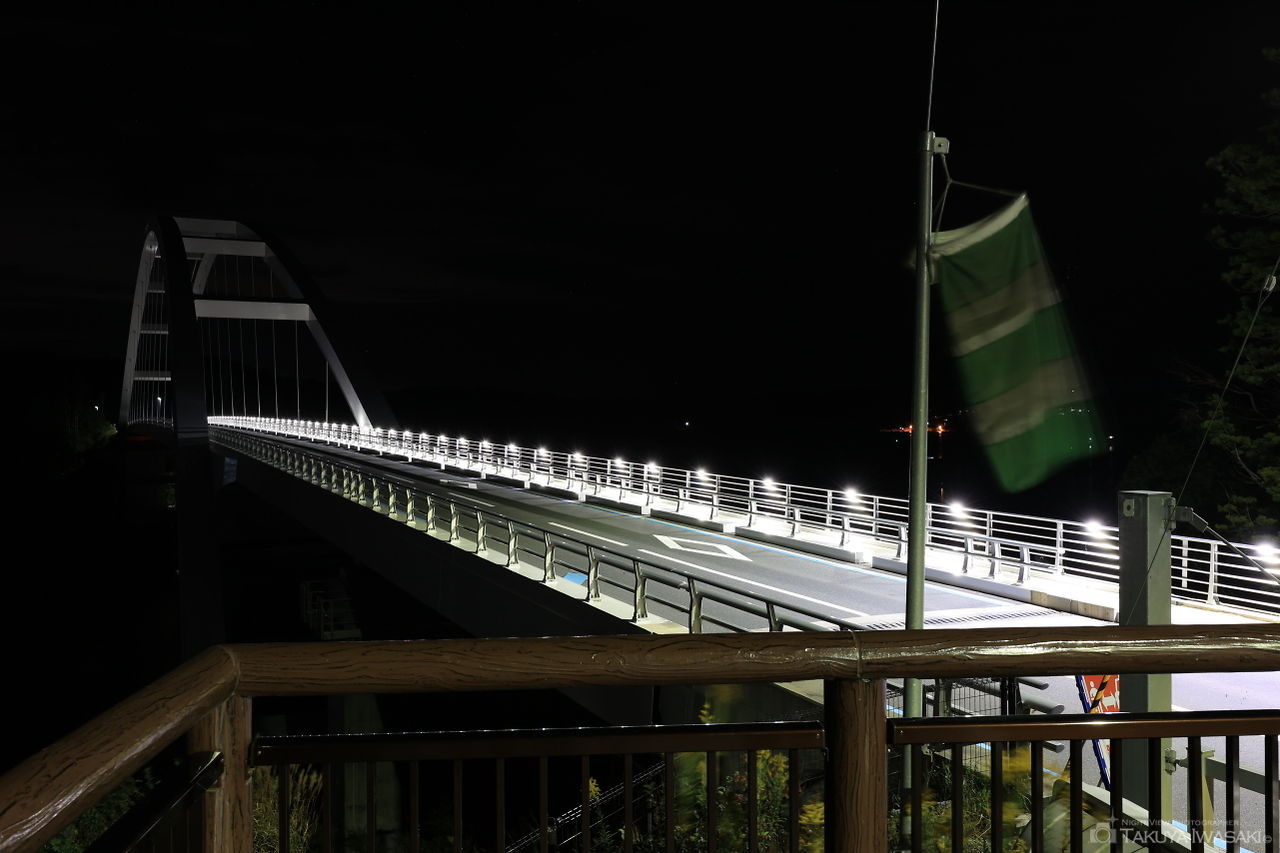 鶴亀大橋展望台の夜景スポット写真（3）