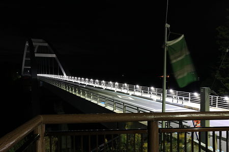 鶴亀大橋展望台の夜景スポット写真（3）class=