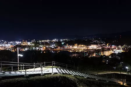 気仙沼市 復興祈念公園の夜景