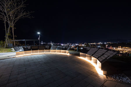 気仙沼市 復興祈念公園の夜景スポット写真（6）class=