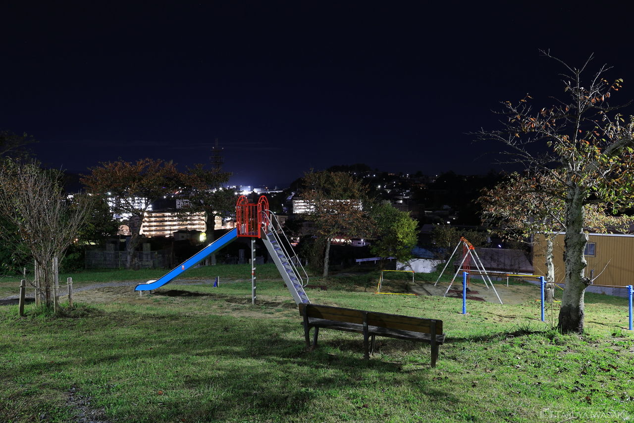 羽黒山公園の夜景スポット写真（4）