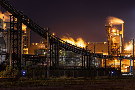 日本製紙石巻工場の夜景スポット写真（3）class=