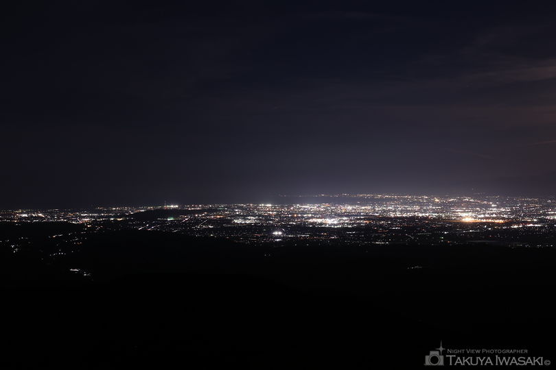 牛岳パノラマ展望台の夜景スポット写真（2）
