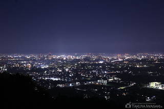 城山公園 しらとり広場の夜景スポット写真（2）class=