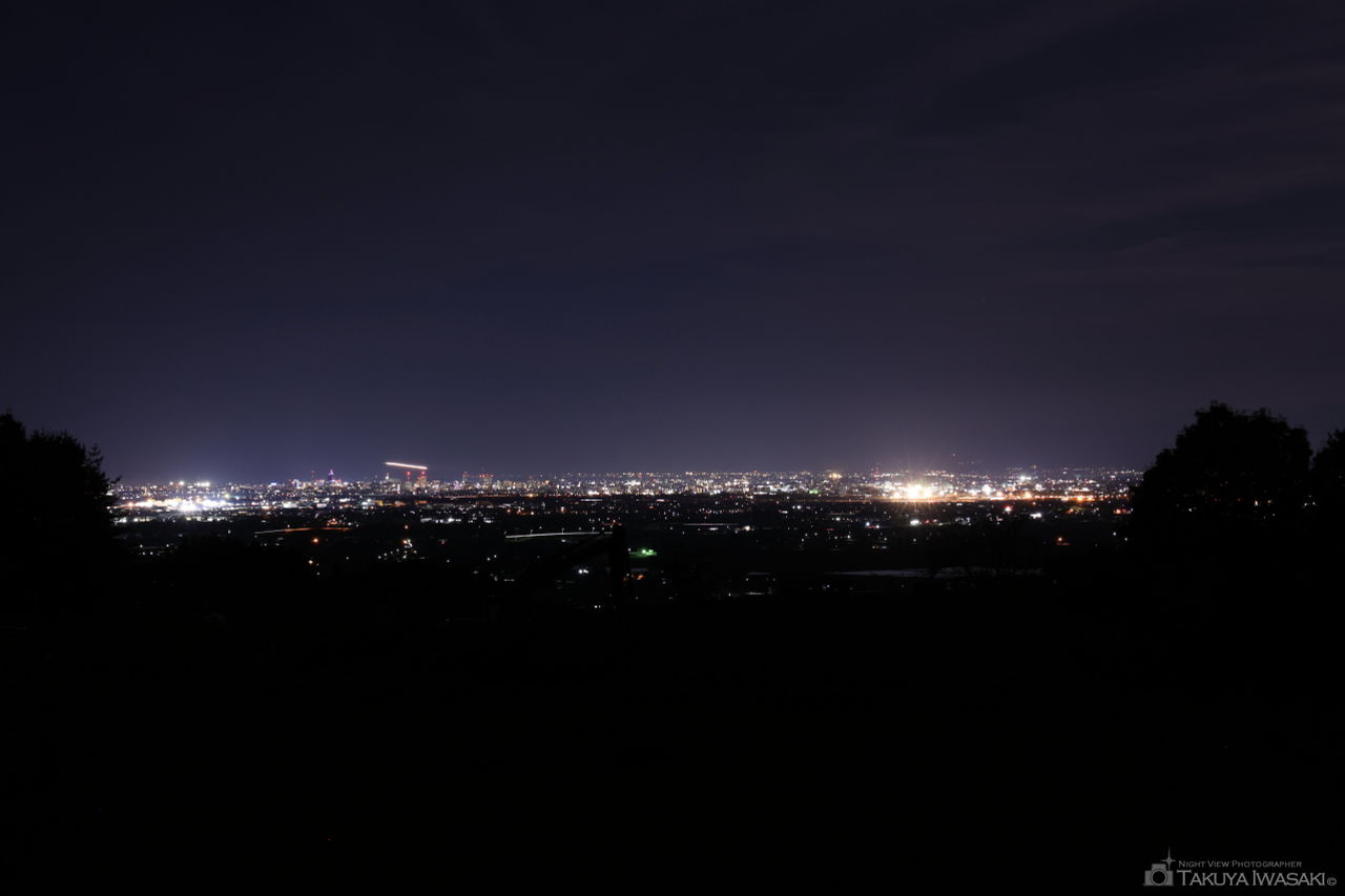 八尾町保内の夜景スポット写真（1）
