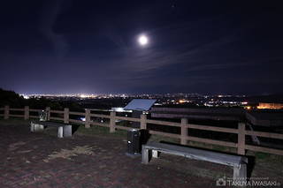 富山八尾中核工業団地　展望台の夜景スポット写真（5）class=