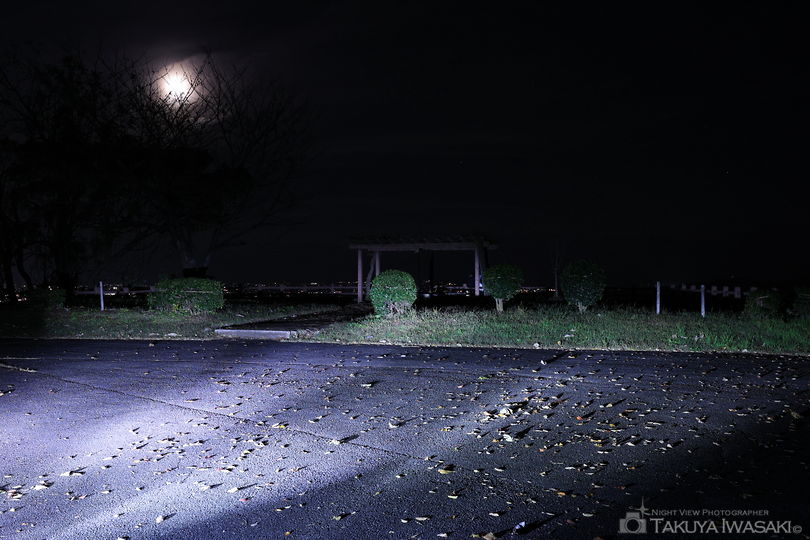 富山八尾中核工業団地　展望台の夜景スポット写真（6）