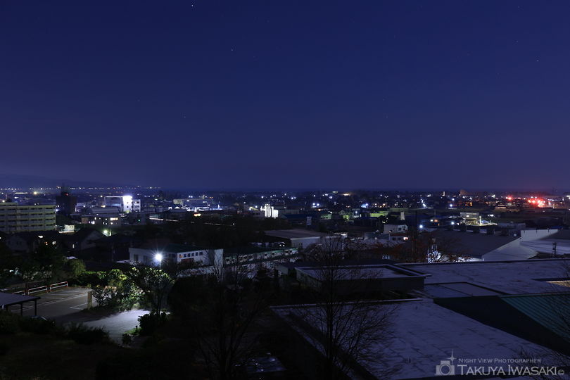 柳田布尾山古墳の夜景スポット写真（1）