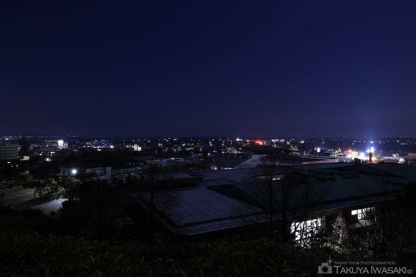 柳田布尾山古墳の夜景スポット写真（3）