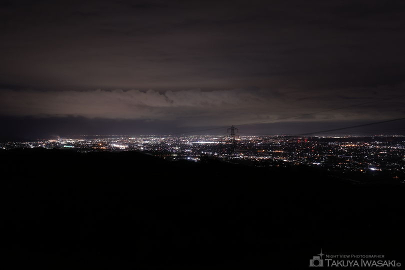 稲葉山 山頂展望台の夜景スポット写真（1）
