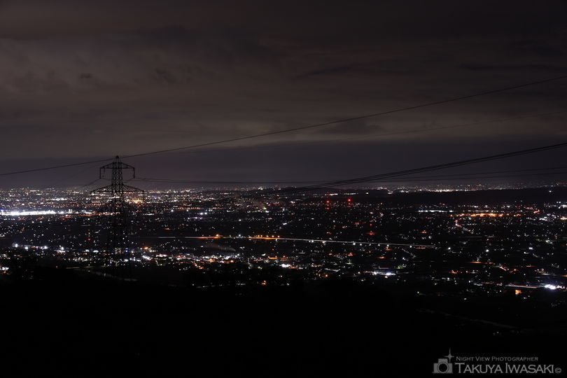 稲葉山 山頂展望台の夜景スポット写真（2）