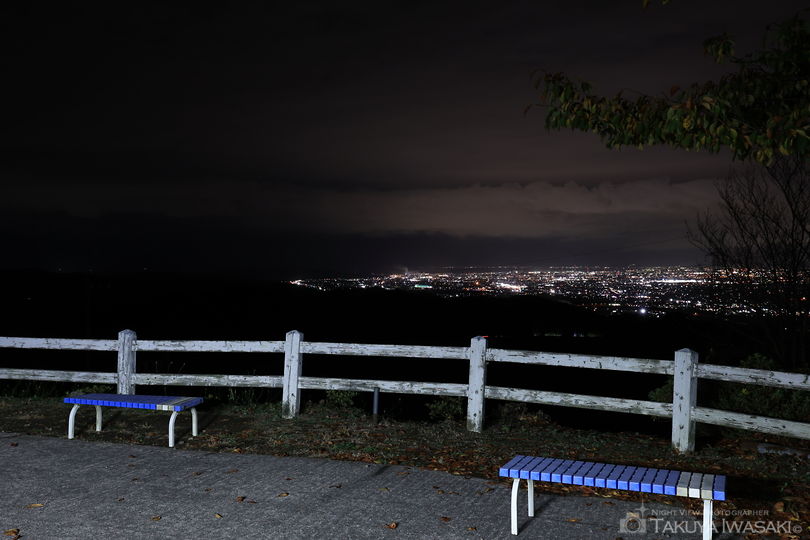 稲葉山 山頂展望台の夜景スポット写真（3）
