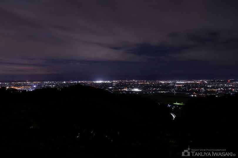 稲葉山　ビューポイント＆休憩所の夜景スポット写真（1）