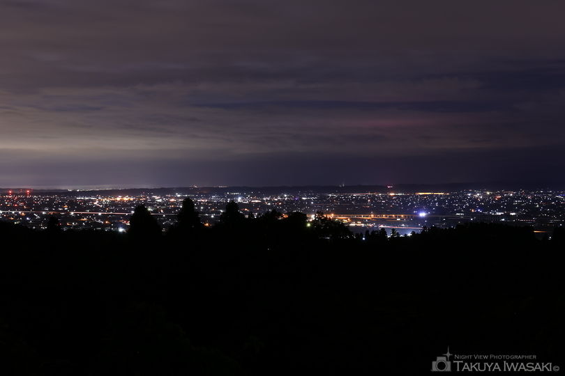 稲葉山　ビューポイント＆休憩所の夜景スポット写真（3）