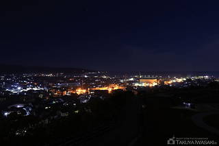 朝日山公園 見晴らしの丘の夜景スポット写真（1）class=
