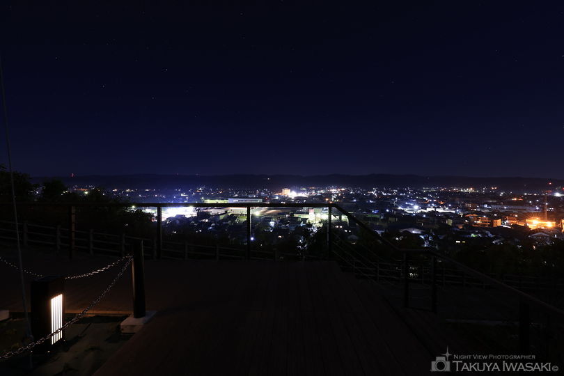 朝日山公園 見晴らしの丘の夜景スポット写真（3）