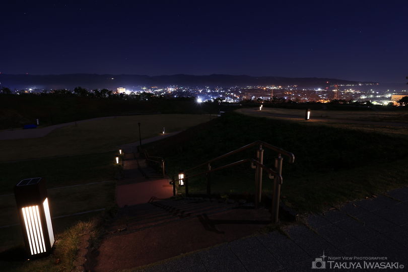 朝日山公園 見晴らしの丘の夜景スポット写真（5）