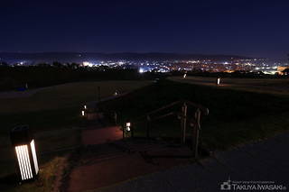 朝日山公園 見晴らしの丘の夜景スポット写真（5）class=